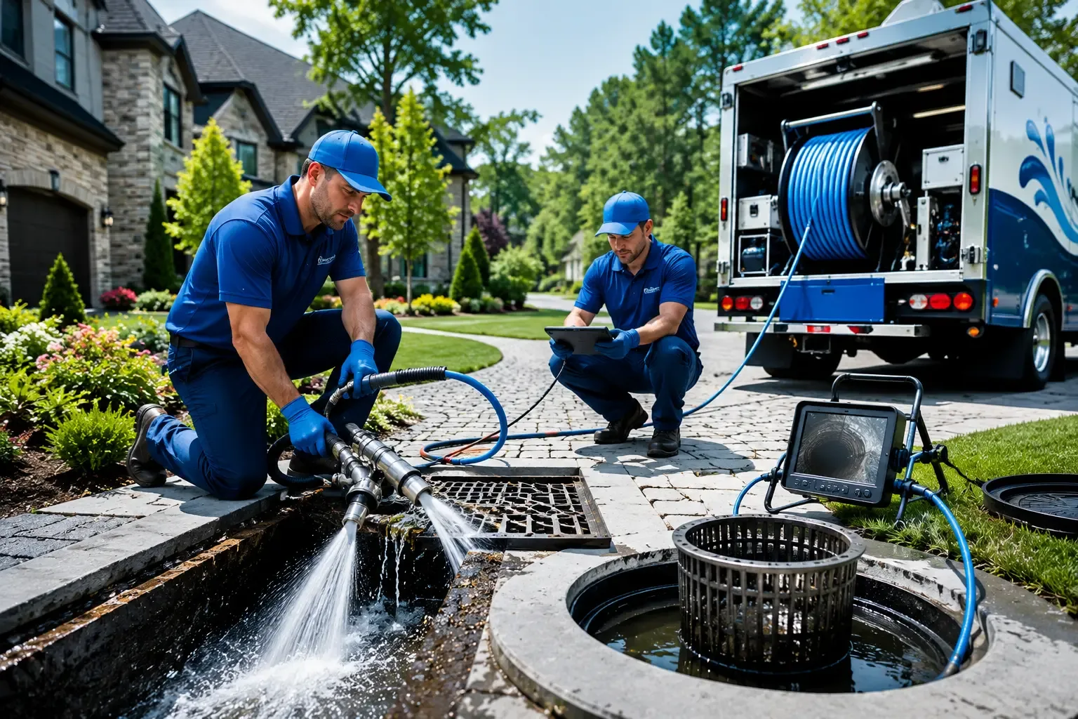 Local outdoor drain cleaning professionals in North Apollo, PA